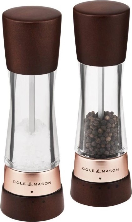 Cole&Mason - Set mlinaca za sol i papar DERWENT 2 kom 19 cm bukva/smeđa