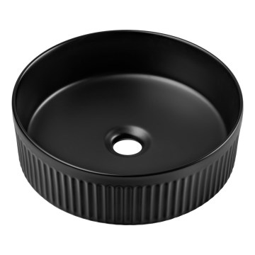 COMAD BEYOND 2 BLACK ( E-6565 ) - Nadgradni umivaonik BEYOND pr. 36 cm keramika/mat crna