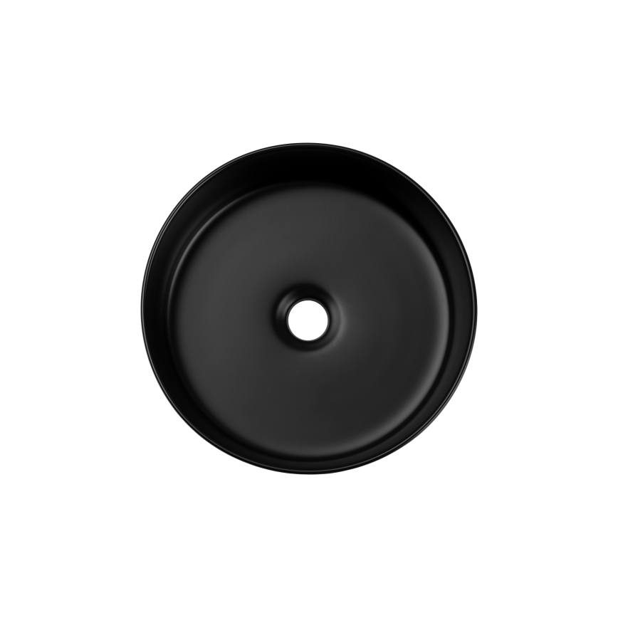 COMAD BEYOND 2 BLACK ( E-6565 ) - Nadgradni umivaonik BEYOND pr. 36 cm keramika/mat crna