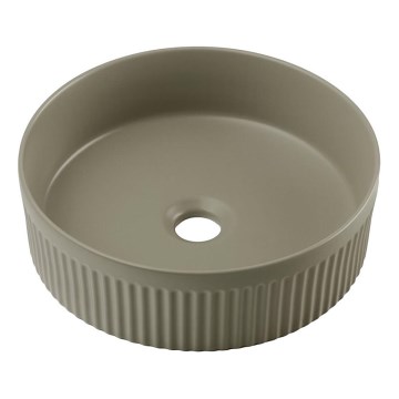 COMAD BEYOND 2 OLIVER ZELENA ( E-6565 ) - Nadgradni umivaonik BEYOND pr. 36 cm keramika/mat zelena