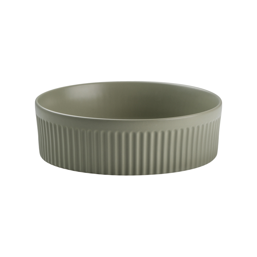 COMAD BEYOND 2 OLIVER ZELENA ( E-6565 ) - Nadgradni umivaonik BEYOND pr. 36 cm keramika/mat zelena