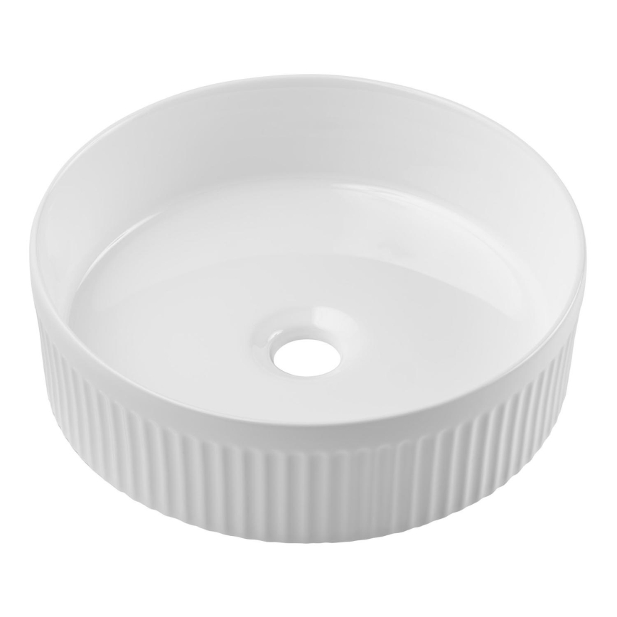 COMAD BEYOND 2 WHITE ( E-6565 ) - Nadgradni umivaonik BEYOND pr. 36 cm keramika/sjajna bijela
