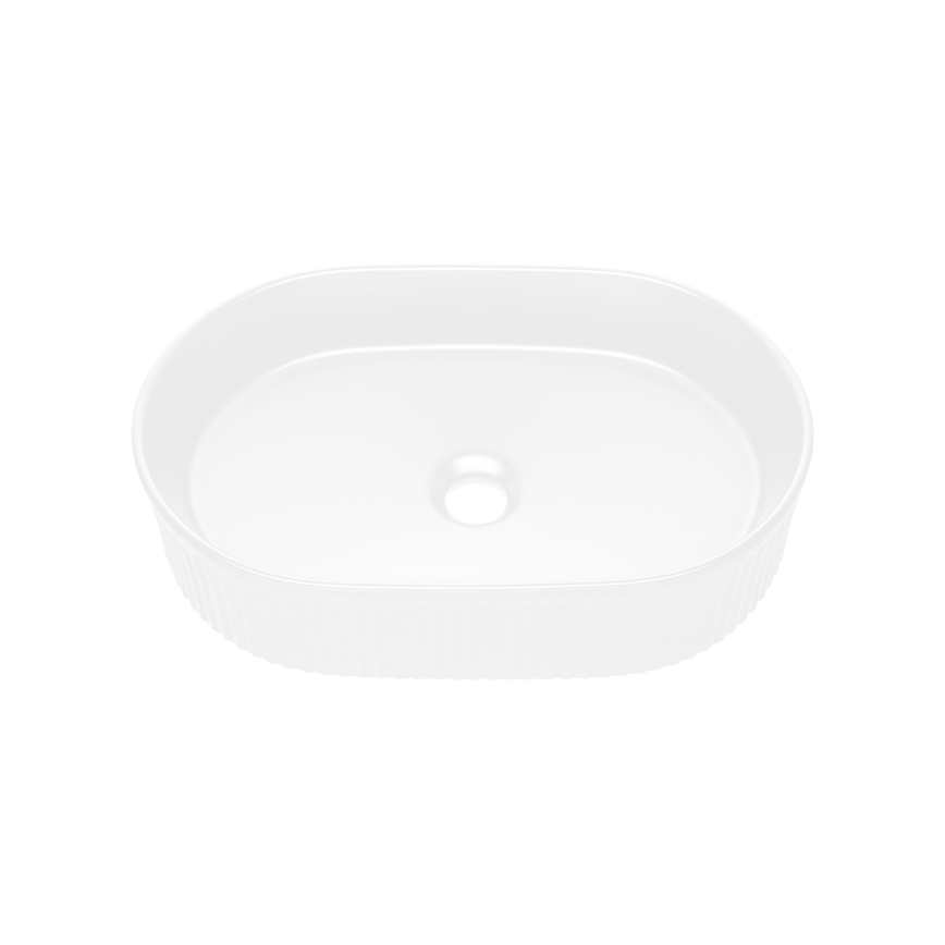 COMAD BEYOND 5 WHITE ( E-6564 ) - Nadgradni umivaonik BEYOND 48x32,5 cm keramika/mat bijela