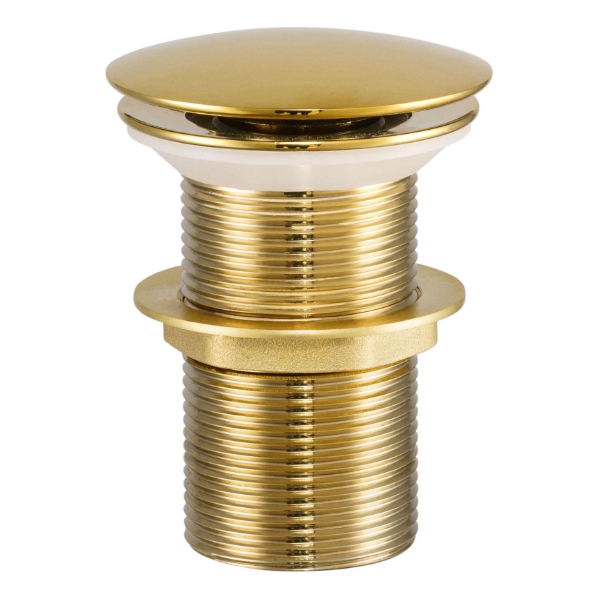 COMAD CLICK-CLACK T201G-3 - Gornji dio sifona za umivaonik CLICK-CLACK pr. 7 cm sjajna zlatna