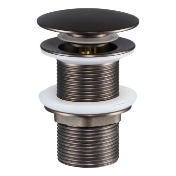 COMAD CLICK-CLACK T201GG-3 - Gornji dio sifona za umivaonik CLICK-CLACK pr. 7 cm siva
