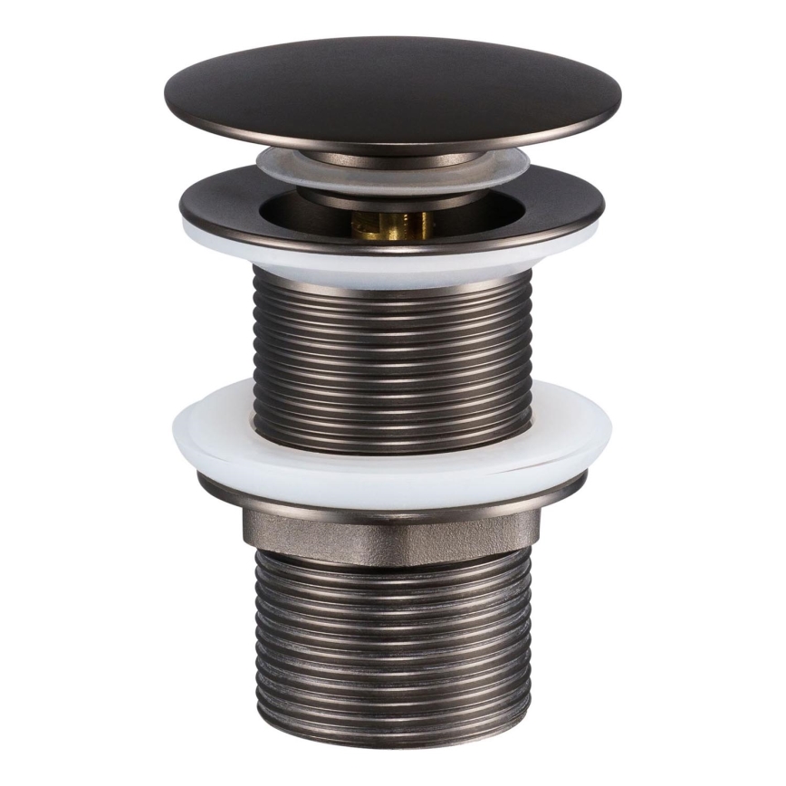 COMAD CLICK-CLACK T201GG-3 - Gornji dio sifona za umivaonik CLICK-CLACK pr. 7 cm siva