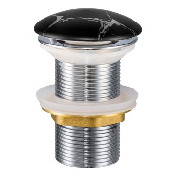 COMAD CLICK-CLACK T201M-B2-3 - Gornji dio sifona za umivaonik CLICK-CLACK pr. 7 cm mat crna
