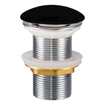 COMAD CLICK-CLACK T201M-B2-3 - Ispust za umivaonik CLICK-CLACK promjera 7 cm, mat crne boje