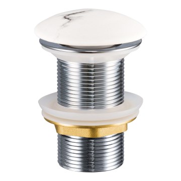 COMAD CLICK-CLACK T201M-W13-3 - Gornji dio sifona za umivaonik CLICK-CLACK pr. 7 cm mat bijela
