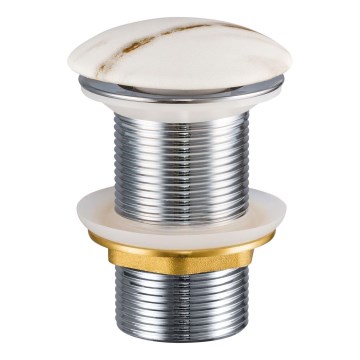 COMAD CLICK-CLACK T201M-W3-3 - Gornji dio sifona za umivaonik CLICK-CLACK pr. 7 cm mat bijela