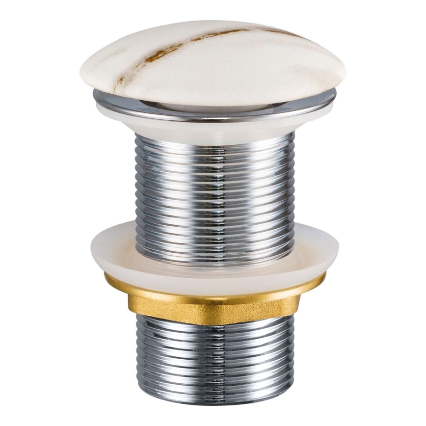 COMAD CLICK-CLACK T201M-W3-3 - Gornji dio sifona za umivaonik CLICK-CLACK pr. 7 cm mat bijela