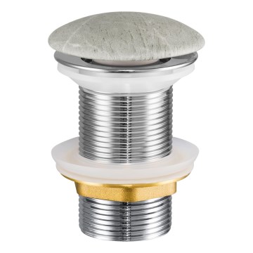 COMAD CLICK-CLACK T201M-Y1-3 - Gornji dio sifona za umivaonik CLICK-CLACK pr. 7 cm mat siva