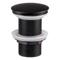 COMAD CLICK-CLACK T201MBG-3 - CLICK-CLACK odtok za umivaonik promjera 7 cm, mat crni