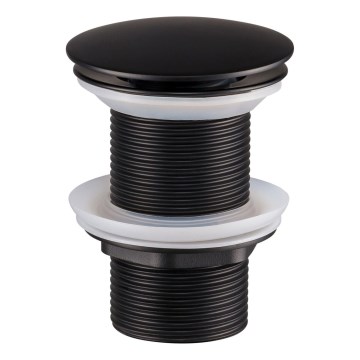 COMAD CLICK-CLACK T201MBG-3 - Gornji dio sifona za umivaonik CLICK-CLACK pr. 7 cm mat crna