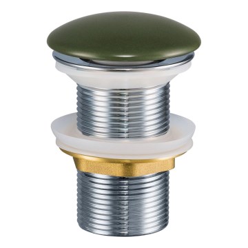 COMAD CLICK-CLACK T201MFG-3 - Gornji dio sifona za umivaonik CLICK-CLACK pr. 7 cm mat zelena