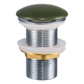 COMAD CLICK-CLACK T201MFG-3 - Odljev za umivaonik CLICK-CLACK promjera 7 cm mat zelena