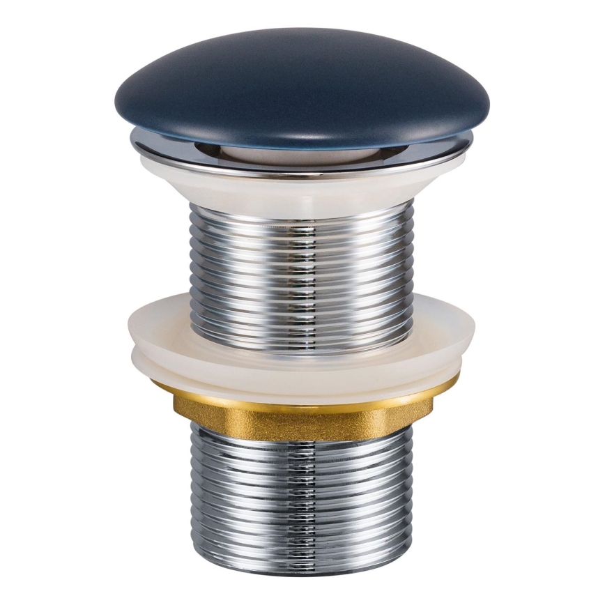 COMAD CLICK-CLACK T201MNB-3 - Gornji dio sifona za umivaonik CLICK-CLACK pr. 7 cm mat mornarska plava