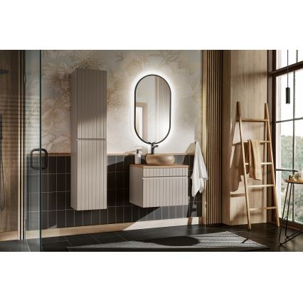 COMAD ICONIC CASHMERE 82-60-D-1S - Kupaonski ormarić ispod umivaonika ICONIC 46x60 cm, u bež boji