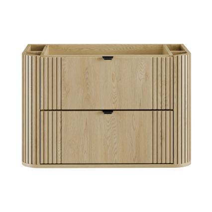 COMAD OVALIA CREMONA 82-80-46-2S - Kupaonski ormarić OVALIA 52x80 cm za umivaonik, hrast cremona
