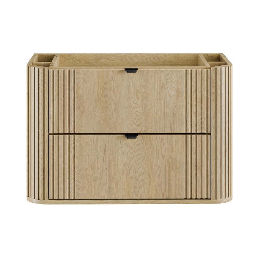 COMAD OVALIA CREMONA 82-80-46-2S - Kupaonski ormarić OVALIA 52x80 cm za umivaonik, hrast cremona