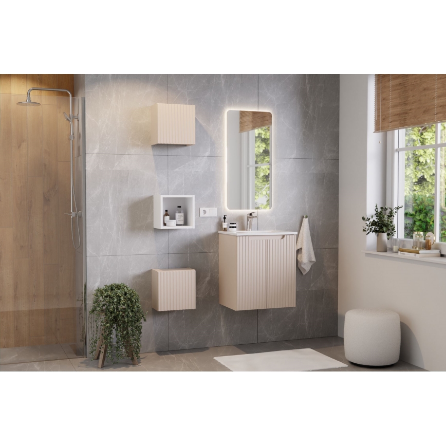 COMAD SKY 3 60CM DP ( E-8099-3-60 ) - Ugradbeni umivaonik SKY 61x40 cm keramika/mat bijela