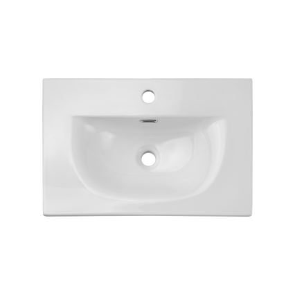 COMAD SKY 3 60CM DP ( E-8099-3-60 ) - Ugradbeni umivaonik SKY 61x40 cm keramika/mat bijela