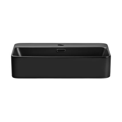 COMAD TRUST 2 BLACK ( E-6282 ) - Nadgradni umivaonik TRUST 55x38 cm keramika/mat crna