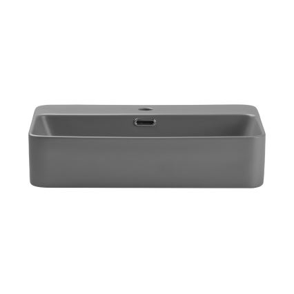COMAD TRUST 2 MATT LIGHT GREY ( E-6282 ) - Nadgradni umivaonik TRUST 55x38 cm keramika/mat siva