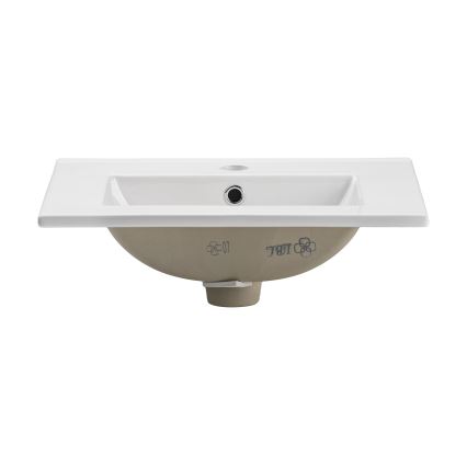 COMAD UM-2050RB DANCE 50 DP - Ugradbeni umivaonik DANCE 52x40 cm keramika/mat bijela