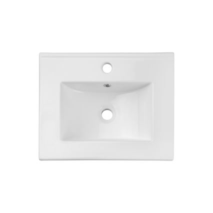 COMAD UM-2050RB DANCE 50 - Ugradbeni umivaonik DANCE 52x40 cm keramika/sjajno bijela