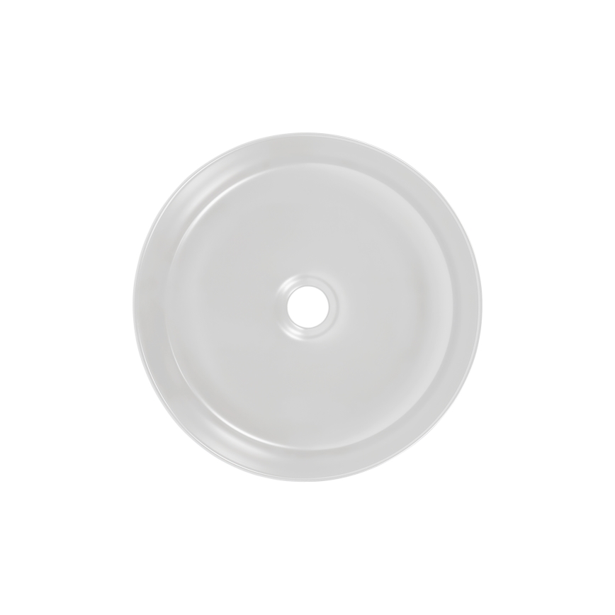 COMAD UM-6259 SIMPLE 8. - Nadgradni umivaonik SIMPLE pr. 36 cm keramika/mat bijela/mat crna