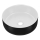 COMAD UM-6259 SIMPLE 8. - Nadgradni umivaonik SIMPLE pr. 36 cm keramika/mat bijela/mat crna
