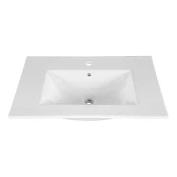 COMAD UM-CFP LAVA 50D - Ugradbeni umivaonik LAVA 51x46 cm keramika/sjajna bijela