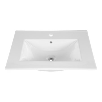 COMAD UM-CFP LAVA 60D - Ugradbeni umivaonik LAVA 61x46 cm keramika/sjajna bijela