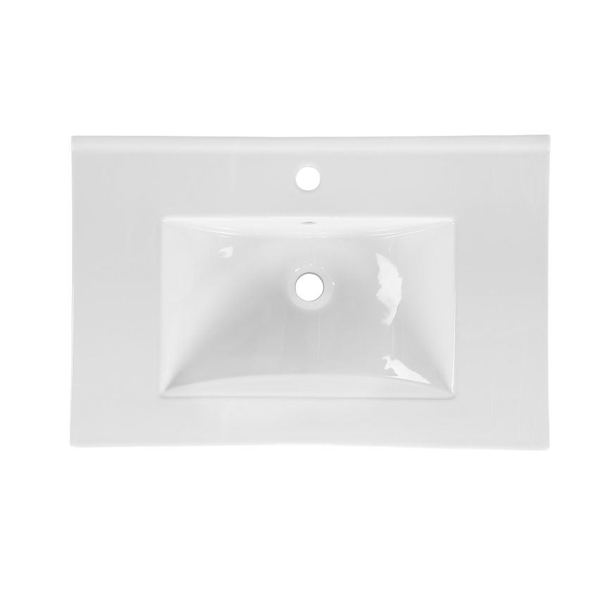 COMAD UM-CFP LAVA 60D - Ugradbeni umivaonik LAVA 61x46 cm keramika/sjajna bijela