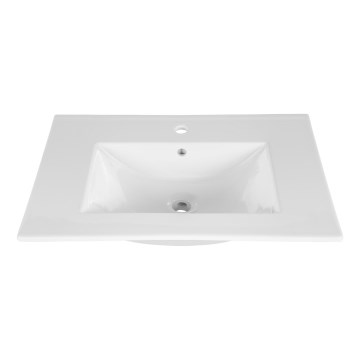 COMAD UM-CFP LAVA 80D - Ugradbeni umivaonik LAVA 81x46 cm keramika/sjajna bijela