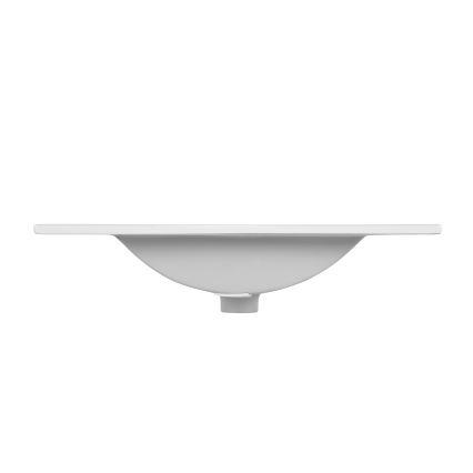 COMAD UM-CFP LAVA 80D - Ugradbeni umivaonik LAVA 81x46 cm keramika/sjajna bijela