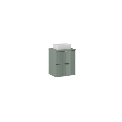 COMAD UN-GAJA35-SW 78570A(35) - Umivaonik za ploču GAJA 35x22 cm keramika/sjajno bijela