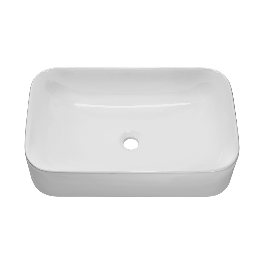 COMAD UN-KATI60-SW 7857B(60) - Nadgradni umivaonik KATI 61x38 cm keramika/sjajna bijela
