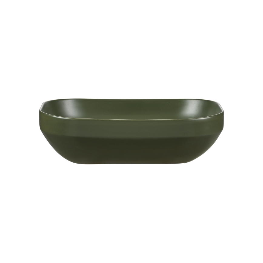 COMAD UN-NELI-MFG - Nadgradni umivaonik NELI 50,4x35,2 cm keramika/mat zelena