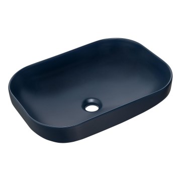 COMAD UN-NELI-MNB - Nadgradni umivaonik NELI 50,4x35,2 cm keramika/mat mornarska plava