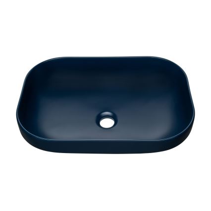 COMAD UN-NELI-MNB - Nadgradni umivaonik NELI 50,4x35,2 cm keramika/mat mornarska plava