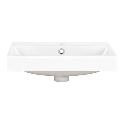 COMAD UN-RITA-GW-50 - Nadgradni umivaonik RITA 50x40 cm keramika/sjajna bijela