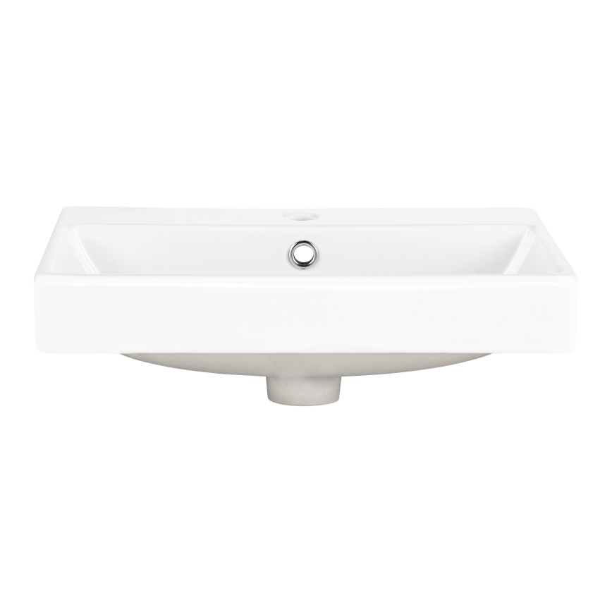 COMAD UN-RITA-GW-50 - Nadgradni umivaonik RITA 50x40 cm keramika/sjajna bijela