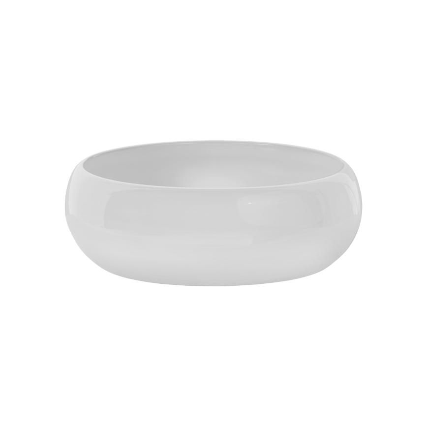 COMAD UN-WIKI-SW - Nadgradni umivaonik WIKI pr. 36 cm keramika/sjajna bijela