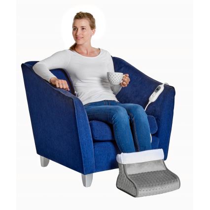 Concept BV1020 - Električna grijana čizma 100W/230V 30x30 cm siva/bijela
