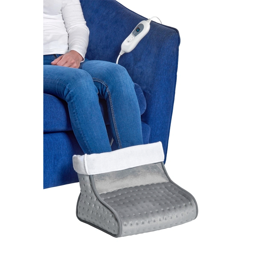 Concept BV1020 - Električna grijana čizma 100W/230V 30x30 cm siva/bijela