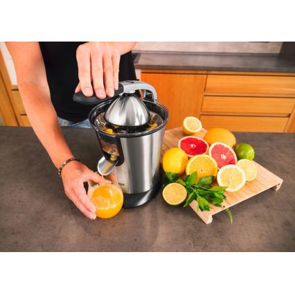 Concept CE3520 - Preša za citruse s polugom 0,75 l 160W/230V nehrđajući čelik