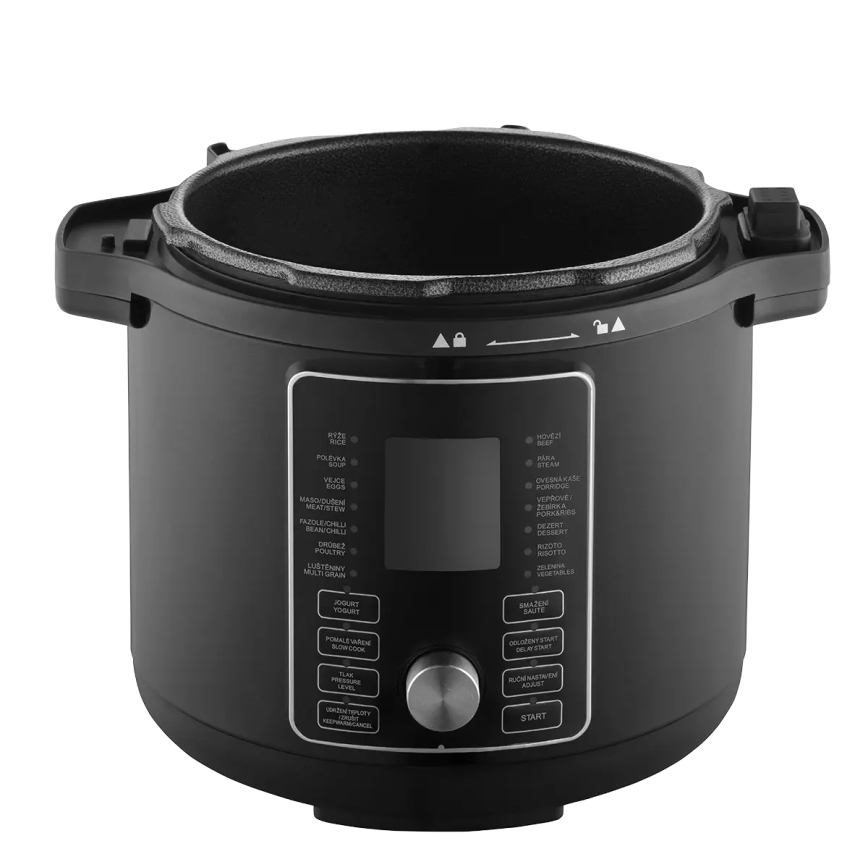 Concept CK8000 - Višenamjenski električni lonac na tlak i zračna friteza 5,6 l 11 u 1 1500W/230V crna