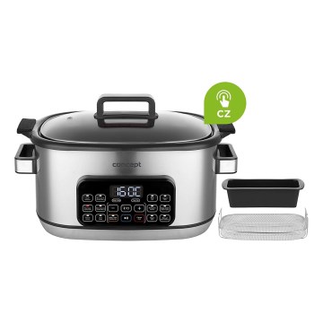 Concept CK9000 - Višenamjenski električni lonac 6 l, 10 u 1, 1250 W/230 V, nehrđajući čelik
